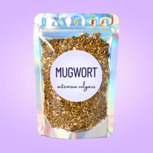 Dried Mugwort Herb • Artemisia Vulgaris • All-Natural Herbal Tea