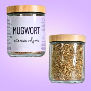 Artemisia • Artemisia Vulgaris • Tisana completamente naturale • Erbe essiccate rituali e botaniche immagine 2