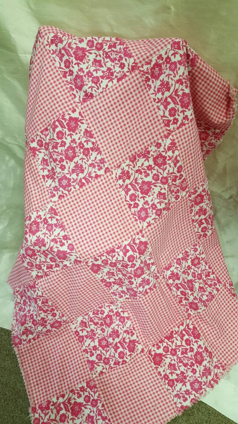 Hand Made Lap Quilt L17