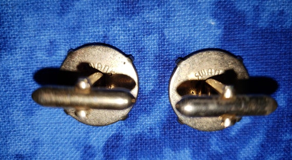 Indian Head Penny Cufflinks and Tie Pin - Swank - image 3