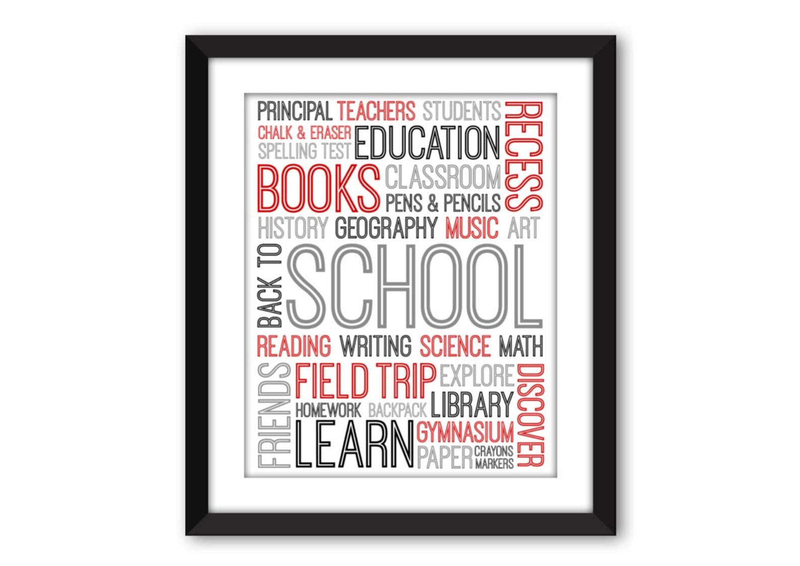 School Subway Art DIGITAL DOWNLOAD Printable School Art - Etsy