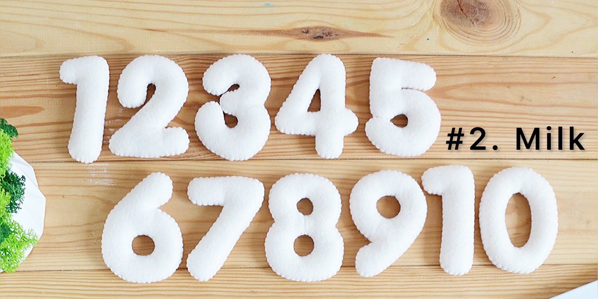 Numbers Using Felt Colorful Felt Numbers - Felt Numbers - Felt Numbers 0-10 - Educational ...
