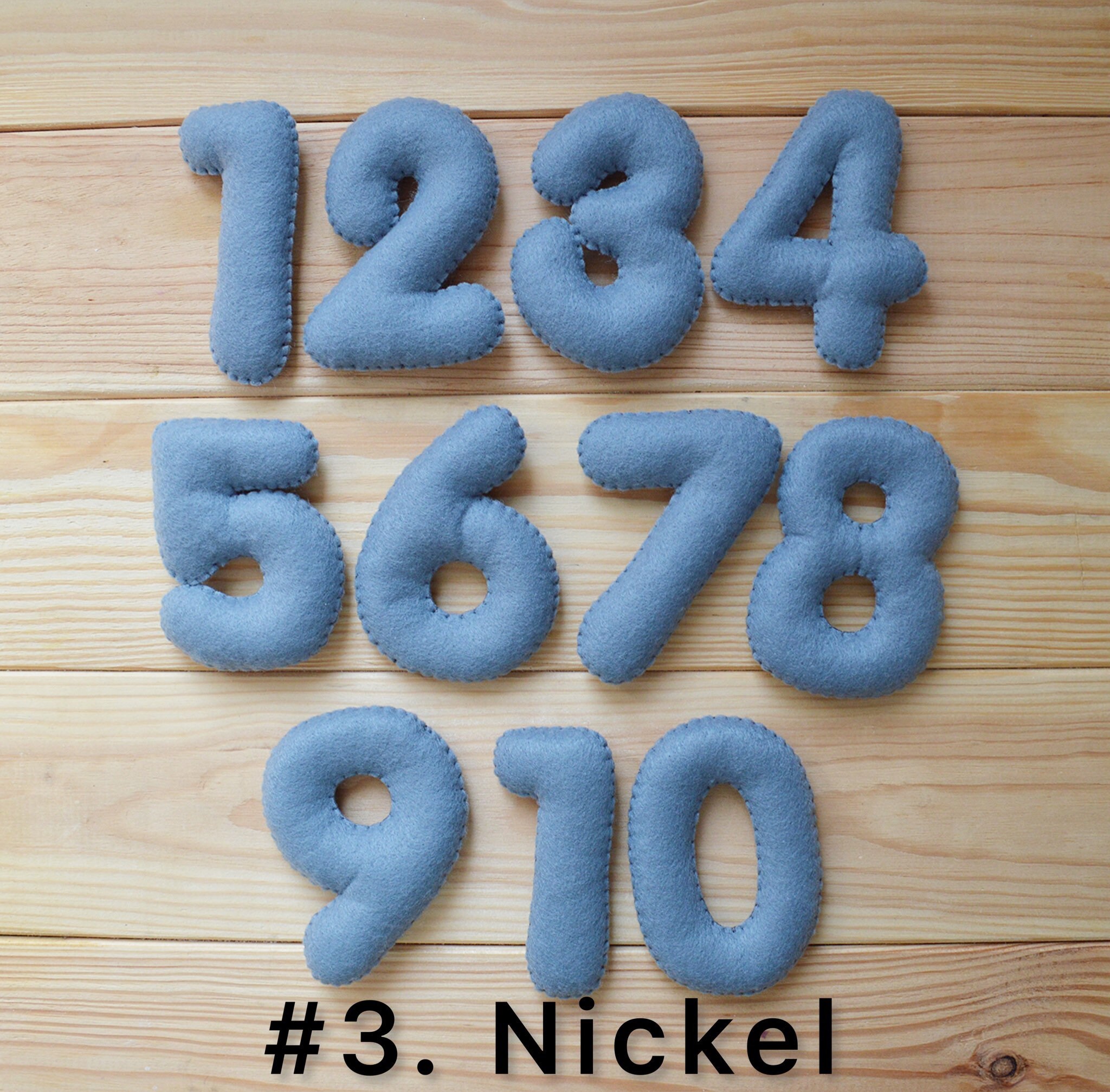 Numbers Using Felt Colorful Felt Numbers - Felt Numbers - Felt Numbers 0-10 - Educational ...