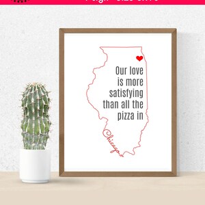 Chicago Poster, Chicago Art Now Trending, Chicago Wall Art, Printable Wall Art, Chicago Print, Office Art Print, Modern Art DIGITAL DOWNLOAD