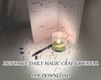 Opus Est - A daily magical practice journal! (PDF Download Only)