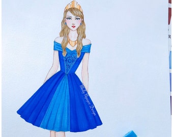 Disneybound - Sleeping beauty Inspired -  Dapperday - Aurora Dress - Short Dress