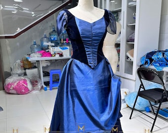 Stardust Yvaine Blue Gown Dress - Cosplay Stardust Yvaine Blue Costume