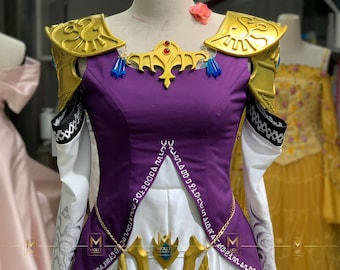 Zelda twilight cosplay costume, The Legend of Zelda cosplay, Princess Zelda Adult Costume, Zelda wedding dress