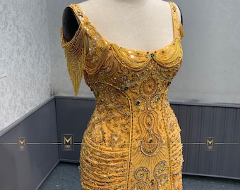 Hello Dolly Dress - Hello Dolly Gold Gown