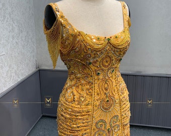 Hello Dolly Dress - Hello Dolly Gold Gown