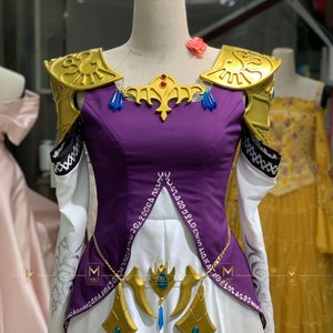 Zelda twilight cosplay costume, The Legend of Zelda cosplay, Princess Zelda Adult Costume, Zelda wedding dress
