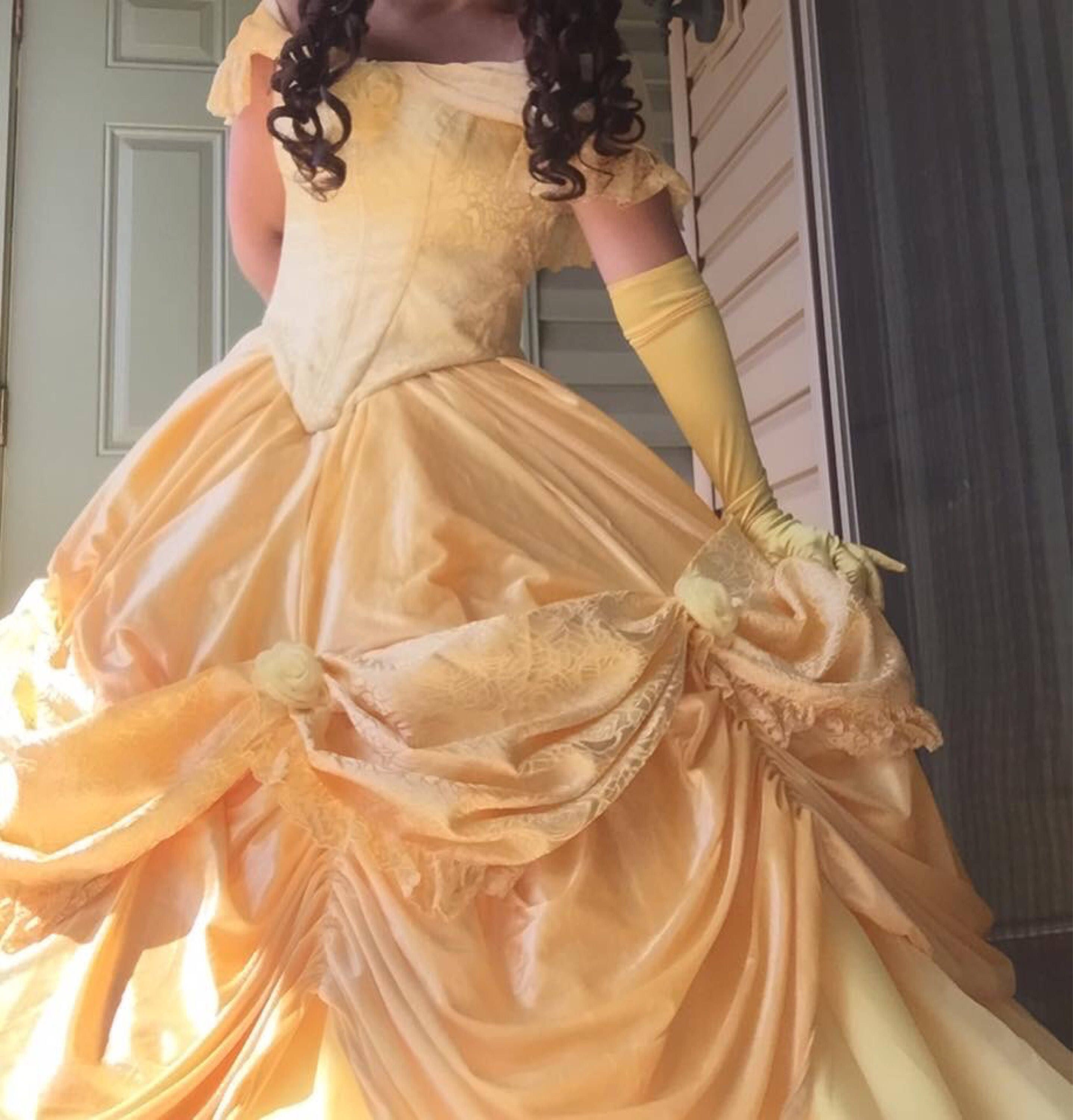 Beauty and the Beast Belle Gown Cosplay Dress | Etsy