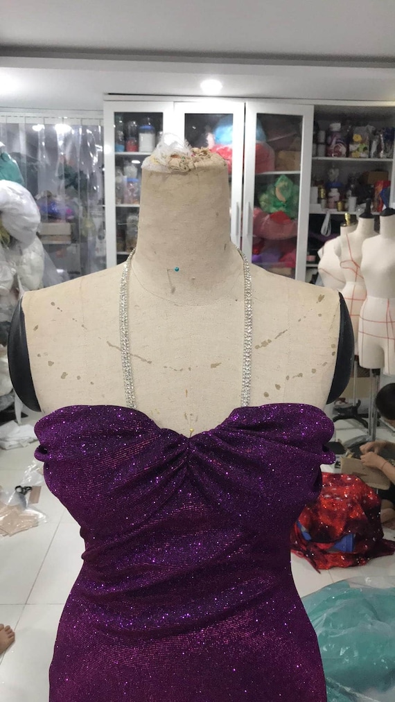 ジゼルの紫色のドレス、魔法にかけられたジゼル、ディズニー風