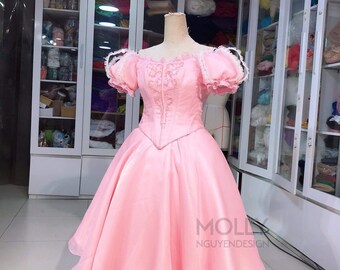 ariel pink dress broadway Ariel Broadway Dress Costume, Ariel Pink Broadway Costume, Disney Little  Mermaid Inspired Dress,