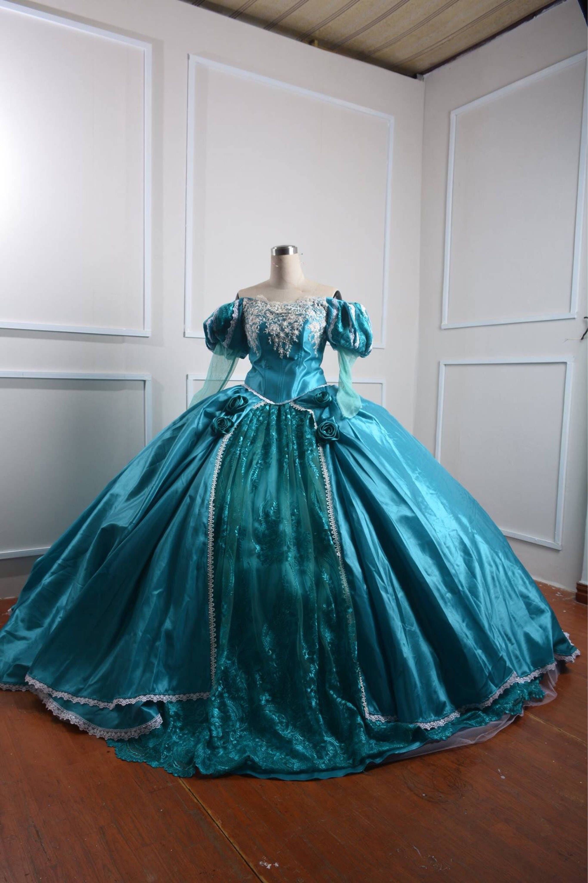 リトル マーメイド 人魚姫 アリエル ドレス プリンセス コスプレ