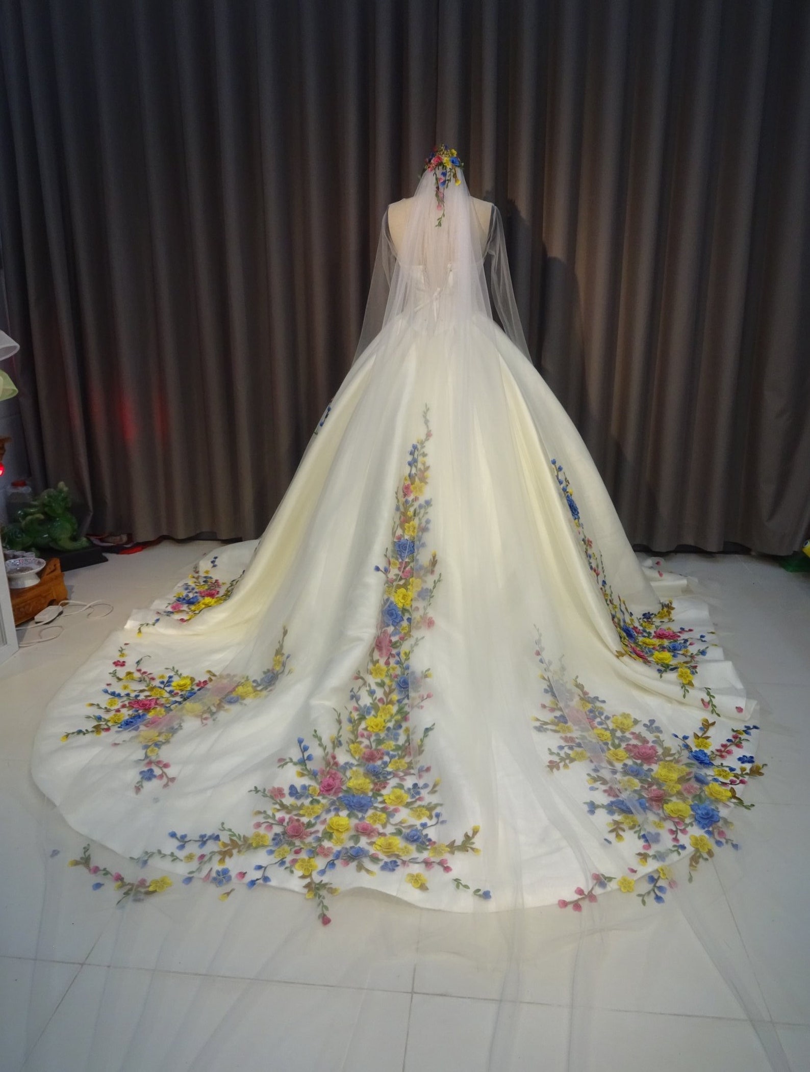 Cinderella Wedding Dress, Cinderella Live Action Inspired, Wedding ...