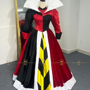 Disfraz de Reina de Corazones inspirado en Alicia Cosplay - Disfraz de cosplay