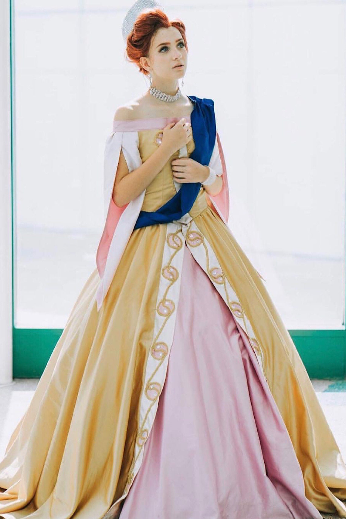 2021 Nouveau Robe de princesse Anna Elsa à paillettes pour filles