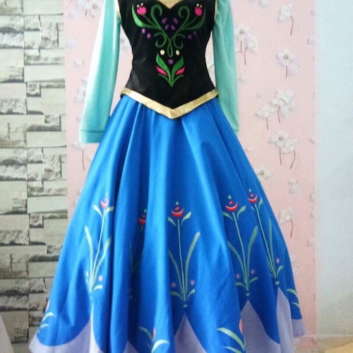 Frozen 2 Adult Anna Travel Outfit Costume