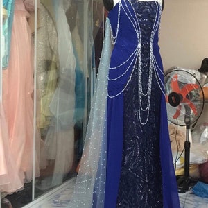 Blue Anastasia Broaway Costume Inspiration - Blue Anastasia Dress