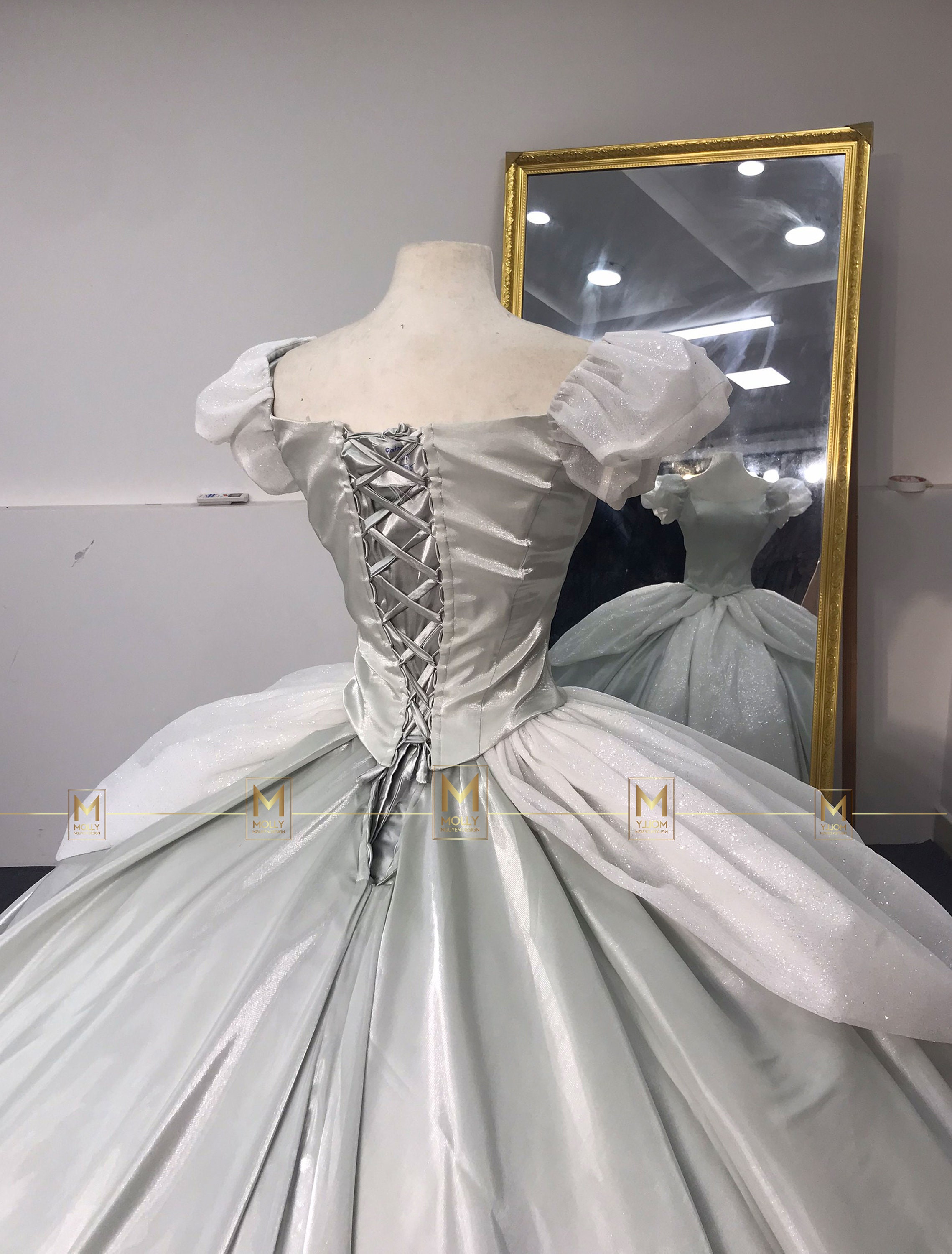 シンデレラの白いドレス - ディズニープリンセス風、シンデレラの