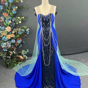 Blue Anastasia Broaway Costume Inspiration - Blue Anastasia Dress