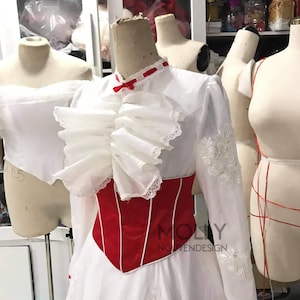 Mary Poppins Cosplay Dress image 4