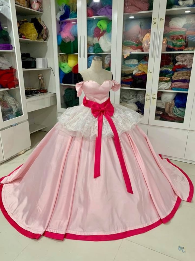Charlotte La Bouff Dress Cosplay Costume Ballgown Pink | Etsy