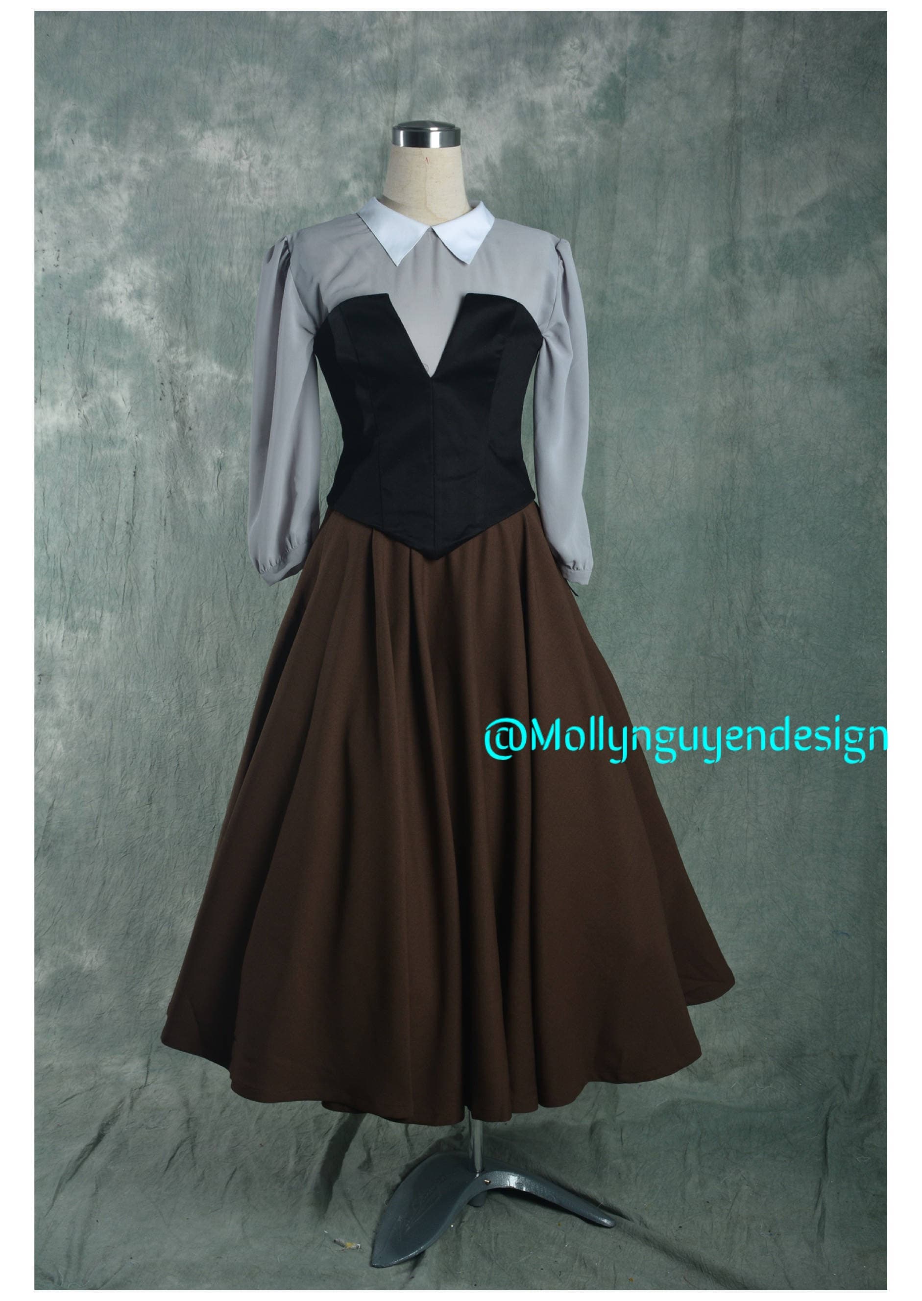 ブライアローズコスチューム、ディズニープリンセスドレス、ブライ