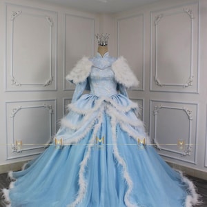 The Winter Cinderella Dress design by Mollynguyendesign - Disney Princess costume