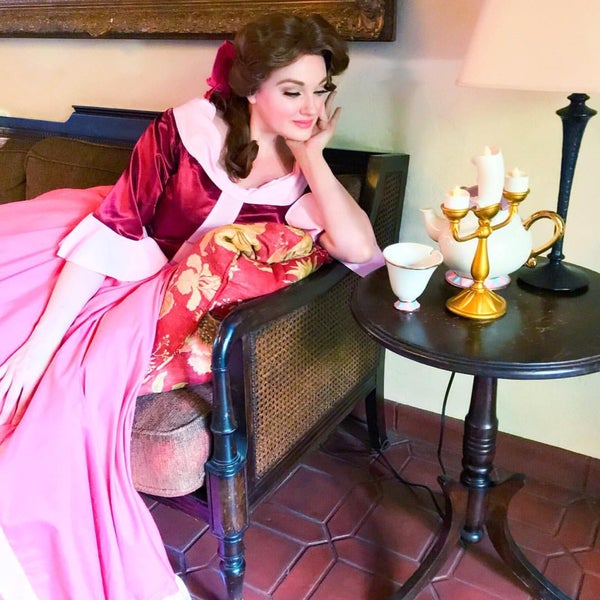 Vestidos de Winter Belle, La Bella y la Bestia, Princesa de Disney, Belle Winter Adult Costume Cosplay, Disney Princess Inspired