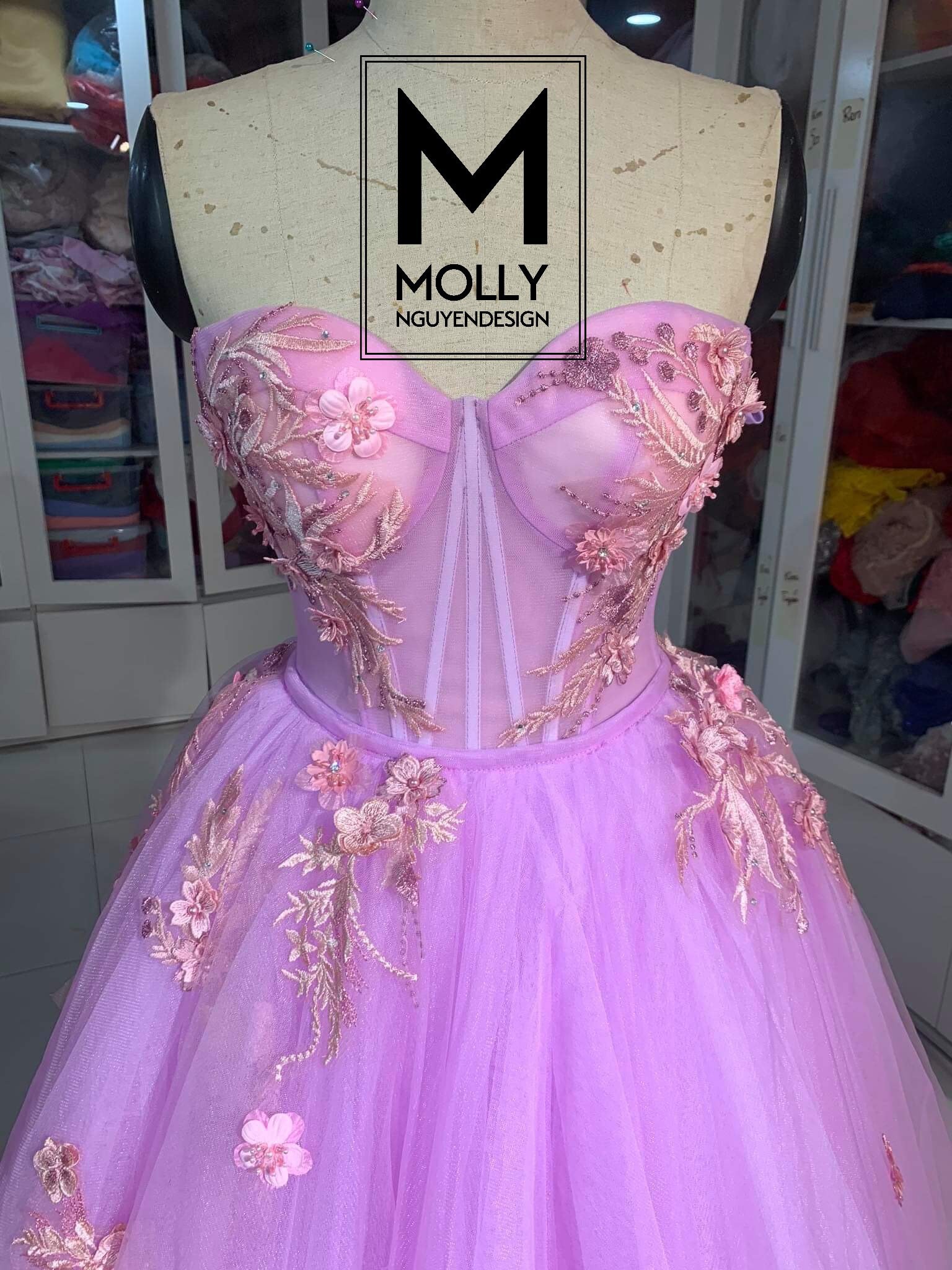 Nice pink dresses cheap