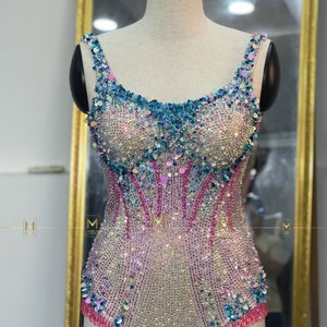 Full set Beading lover body Suit costume cosplay - Inspired Bodysuit eras outfit concern