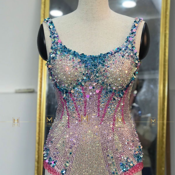 Full set Beading Taylor Body Suit costume cosplay - Inspired Bodysuit Taylor concern