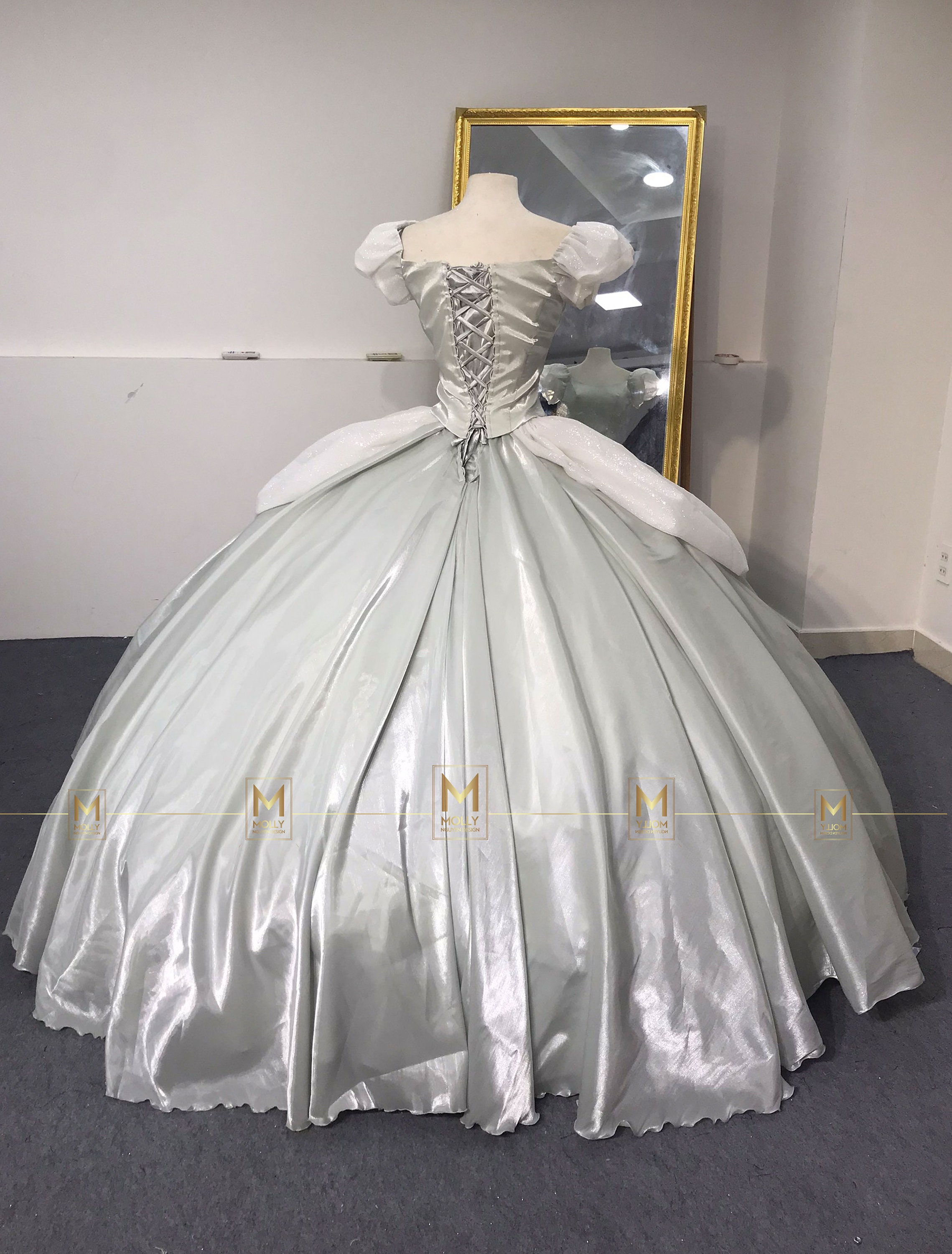 シンデレラの白いドレス - ディズニープリンセス風、シンデレラの