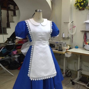 Alice in Wonderland Inspired Costume - Alice Adult costume - Alice costume - Disney Princess