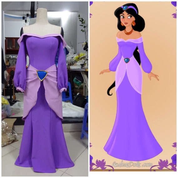 jasmine purple costume