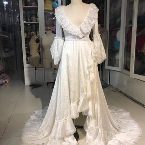 Christine White Robe  - The Phantom of The Opera Inspired Costume - Christine Costume