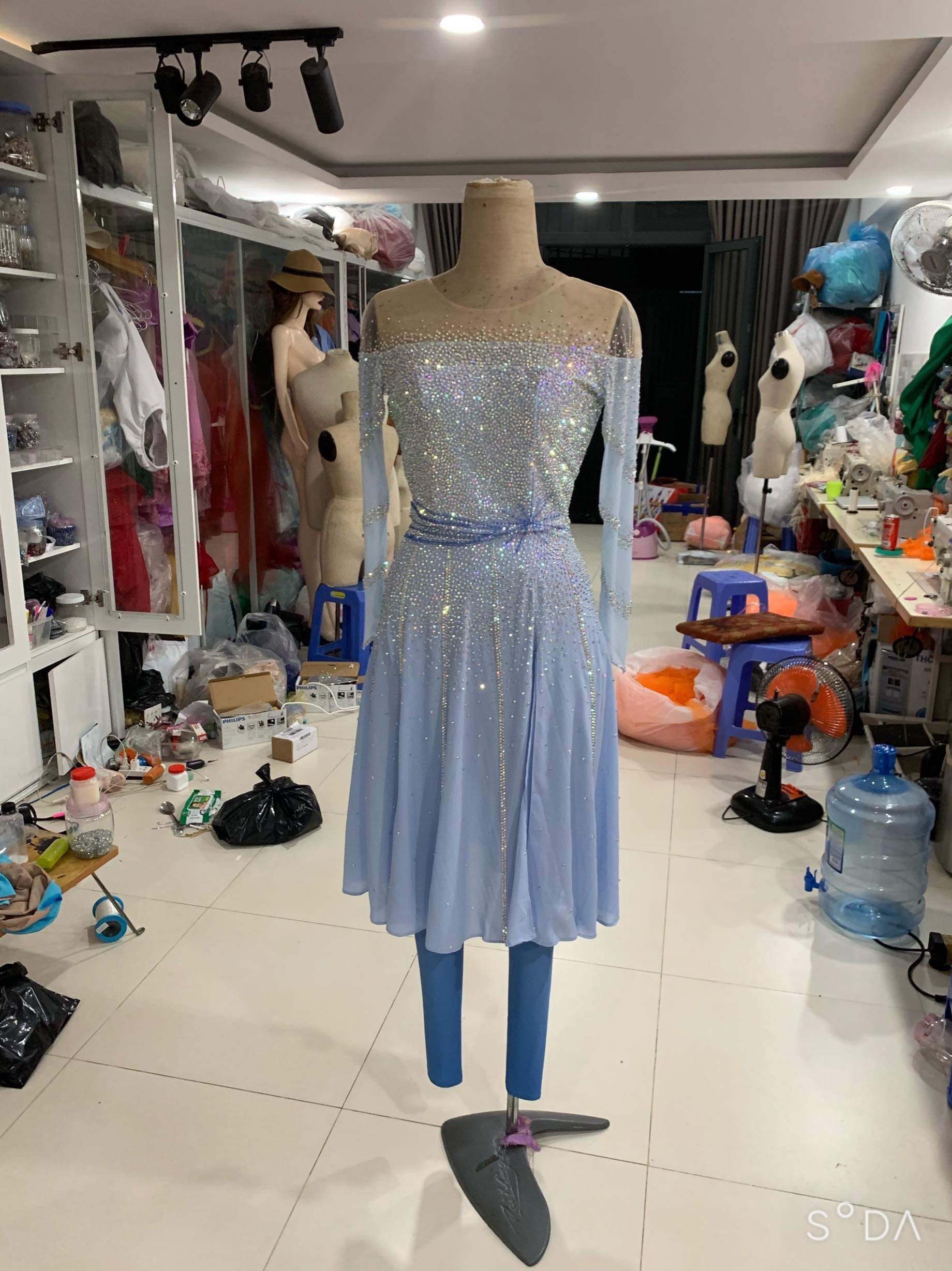 Elsa Frozen 2 White Gown Inspired Running Costume | Rock City Skirts