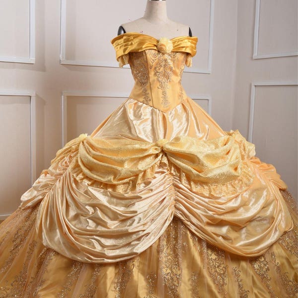 Sparkly Belle Costume - Beauty and the Beast Inspired - Princess costume