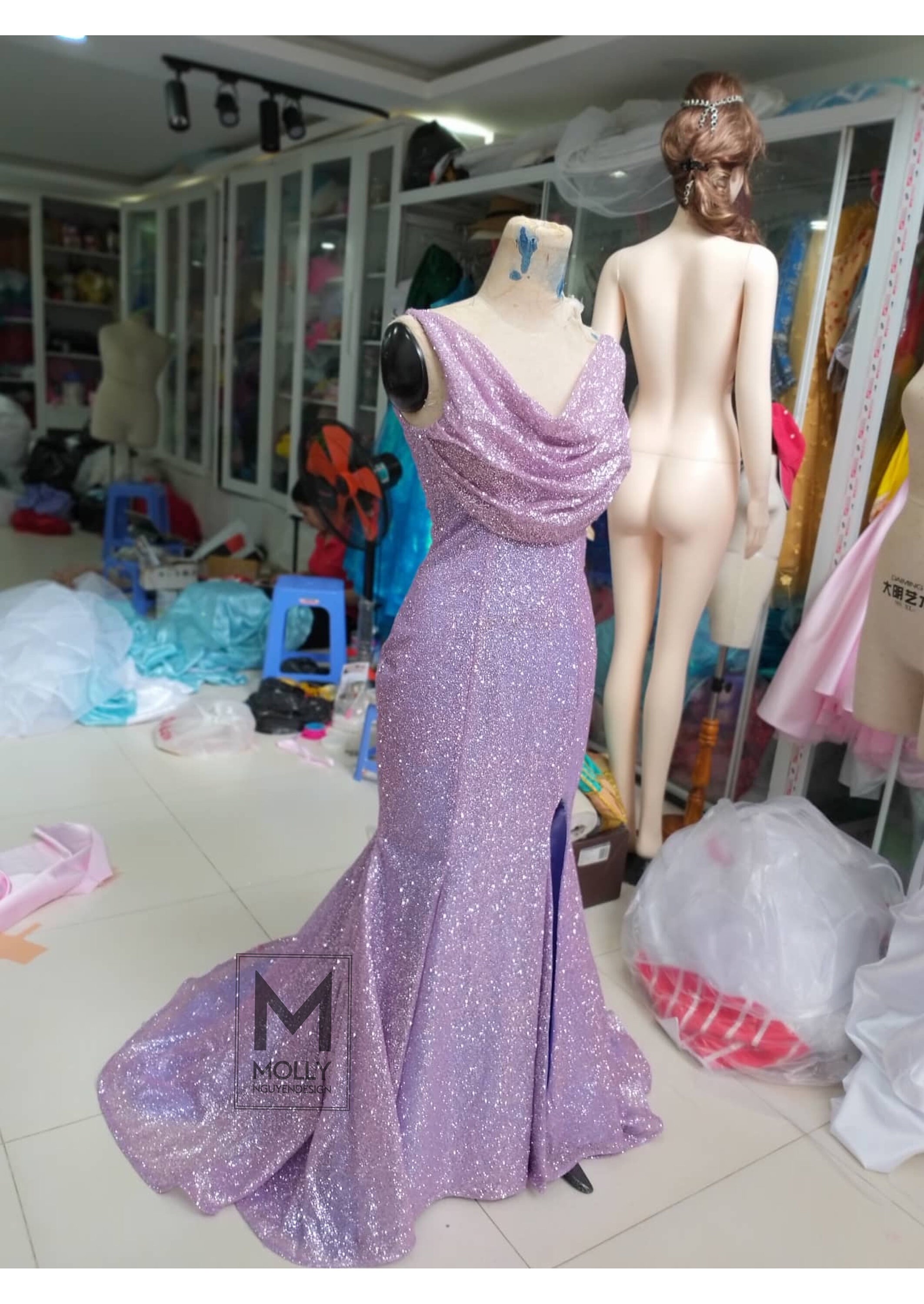 Ariel silver dress cheap