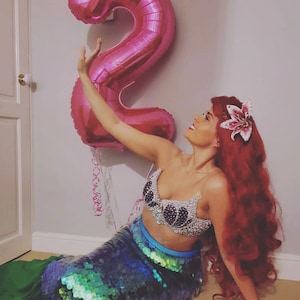 Little mermaid tail - Ariel costume Cosplay - Disney Costume Inspired