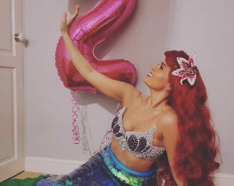 Little mermaid tail - Ariel costume Cosplay - Disney Costume Inspired