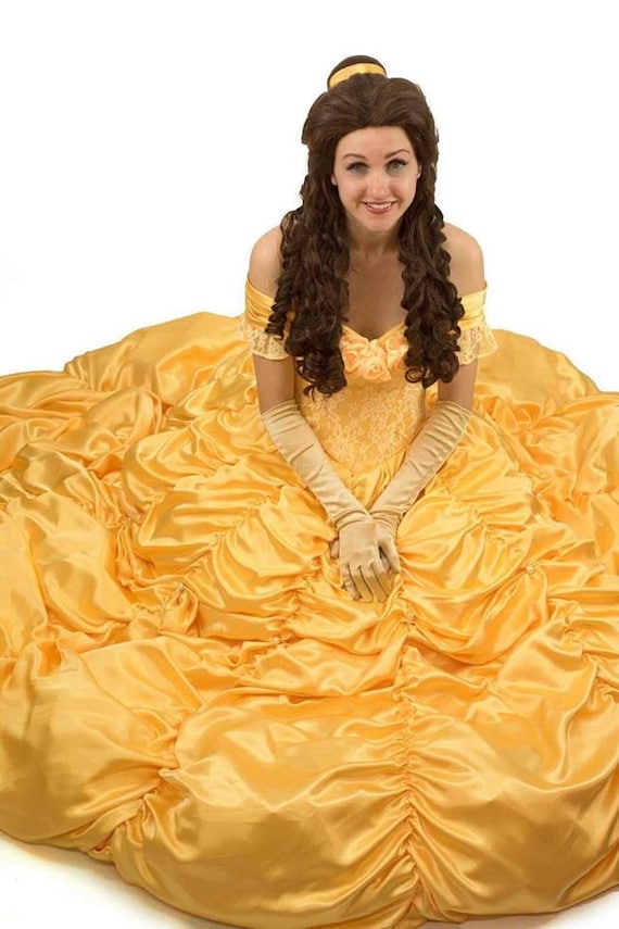 Belle Costume Inspiré, Princesse Disney, Belle robe adulte, Belle robe  jaune adulte, Belle robe de bal classique -  Canada