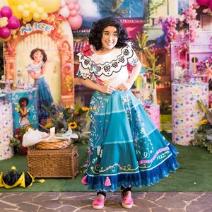 Mirabel Costume - Embroideries Encanto - Mirabel Madrigal - Disney inspired Costume - High quality Mirabel Costume