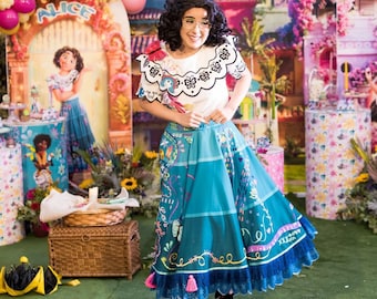 Mirabel Costume - Embroideries Encanto - Mirabel Madrigal - Disney inspired Costume - High quality Mirabel Costume