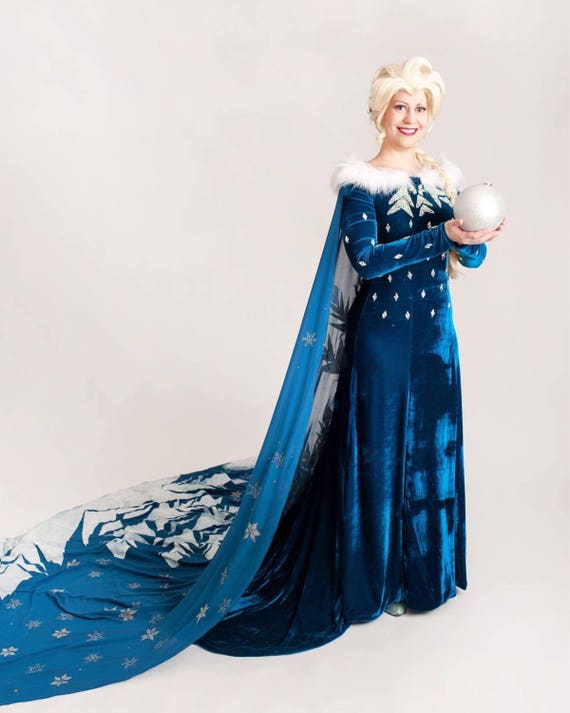 olaf adventure elsa dress