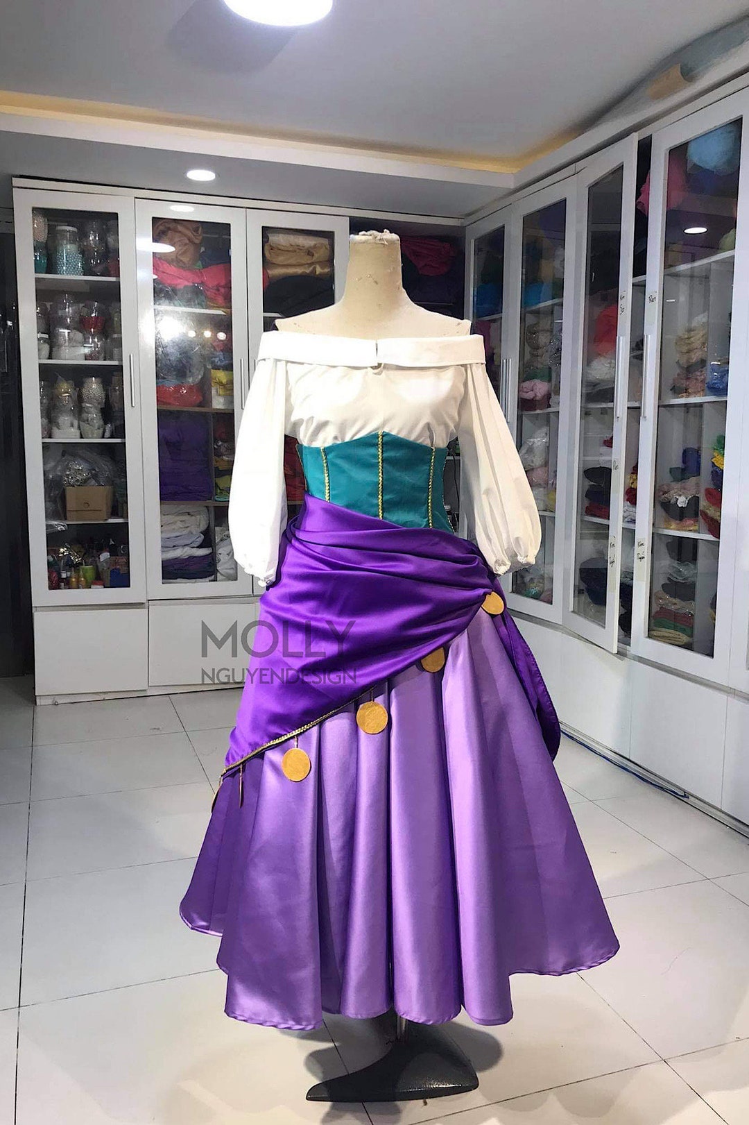 エスメラルダ 仮装 衣装 コート有 エスメラルダのコスプレ衣装、ノートルダムの鐘、ディズニー風