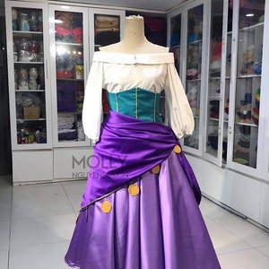 Esmeralda Cosplay Costume, The Hunchback of Notre Dame, Disney Inspired