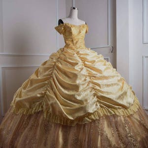 Belle Adult Disney Princess Belle Ballgown Belle Dress - Etsy